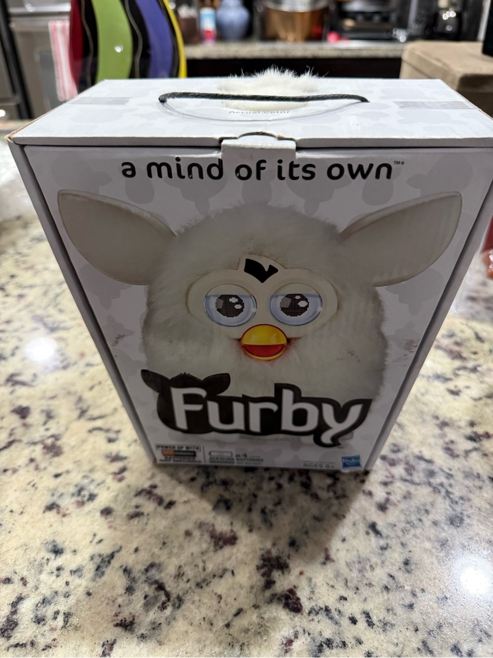 Furby Interactive Plush Pet Toy - White